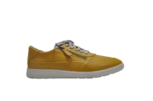 Hikari – Women's Ochre Leather Sneaker